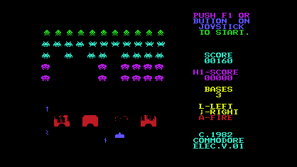 Space Invaders (by CPX) Screenshot 1